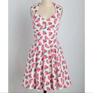 Plus size watermelon print dress size 4x